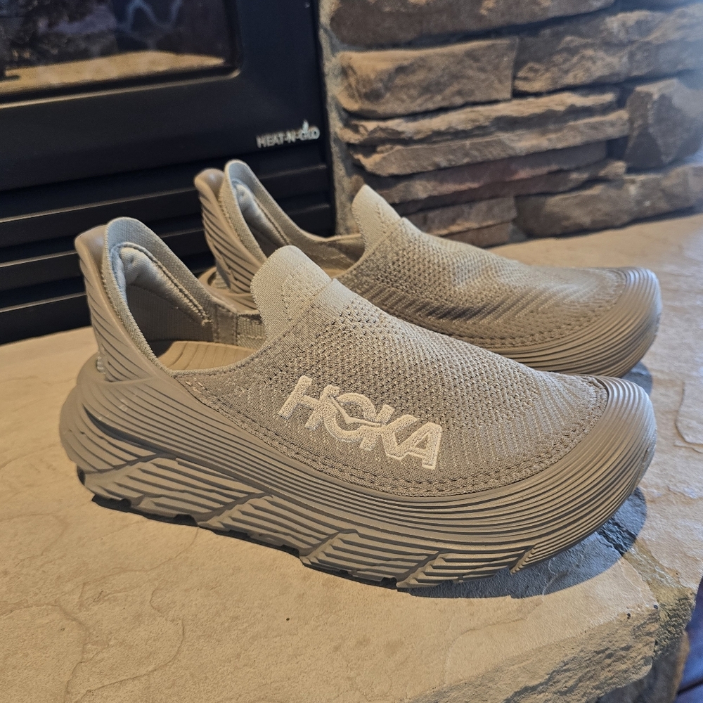 Hoka Restore TC Slip-On Unisex Sneakers Womens Sz 9